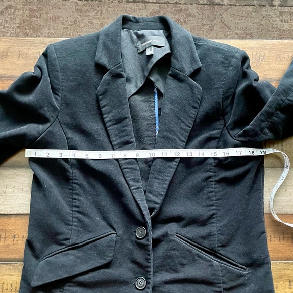 Mango Black Blazer Size M US - Picture 3 of 5